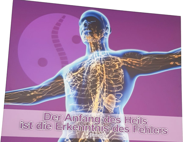 Gesundheitszentrum Team Physiologic WHV Plakat